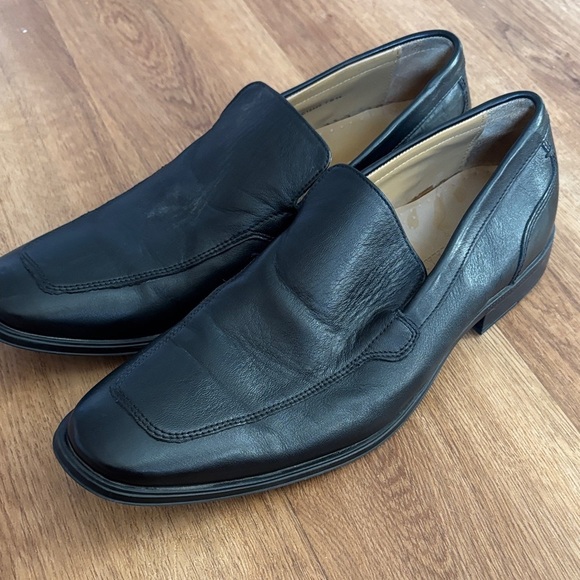 Men\'s Black Leather Loafers main image 8